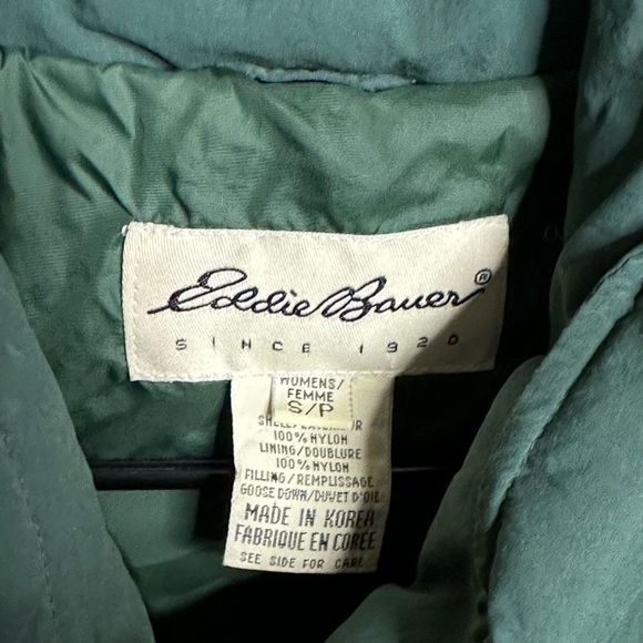 VTG Eddie Bauer Puffer Jacket - Picture 3 of 3